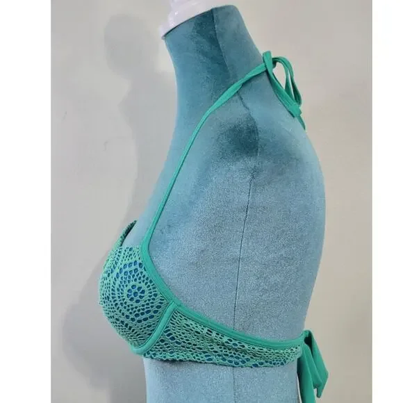 Aerie Swimsuit Top Size 34A The Brooke Pushup Underwire Bikini Swimsuit Top - Picture 4 of 7